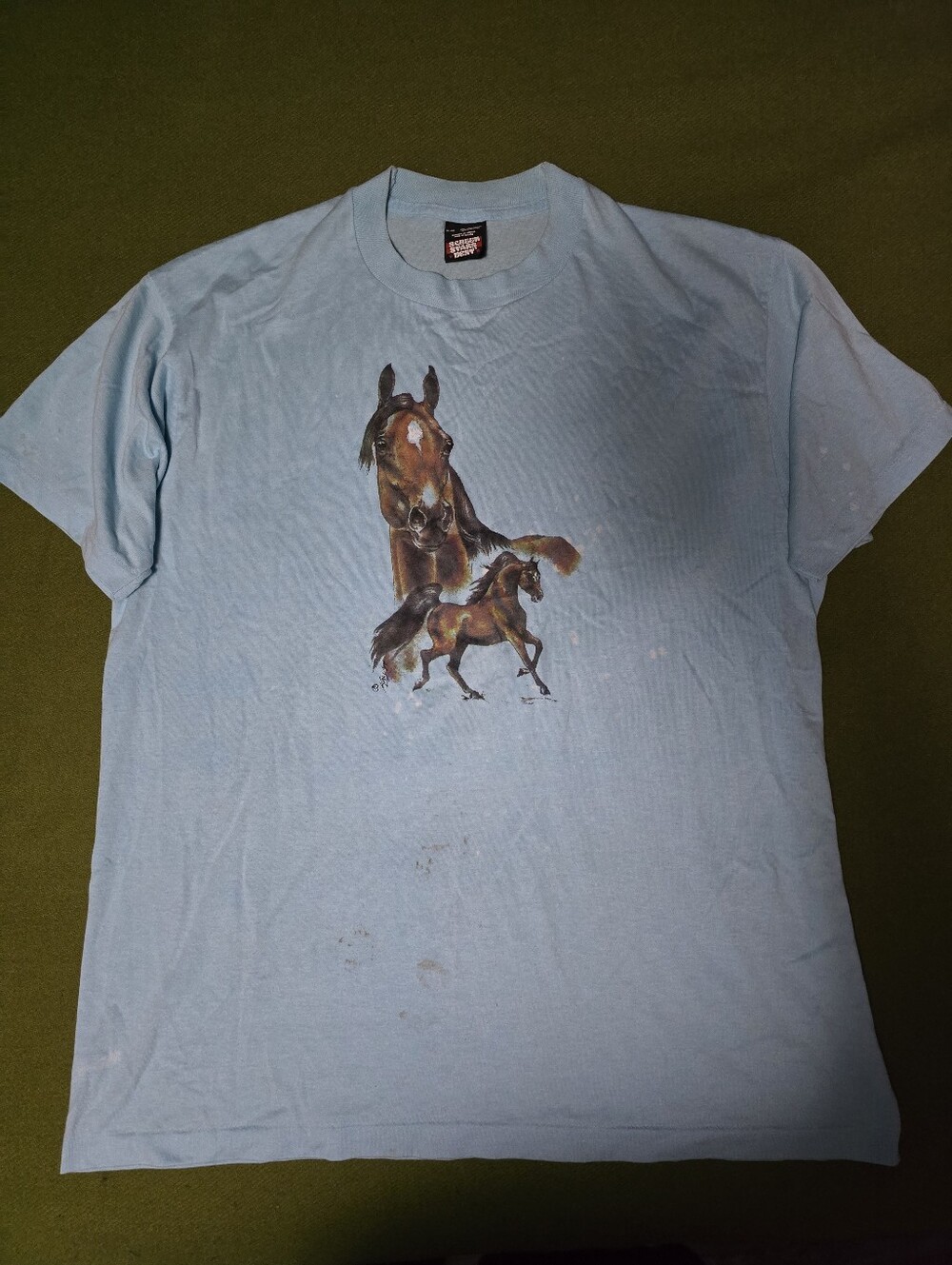 Vintage 80's Horses T-shirt
